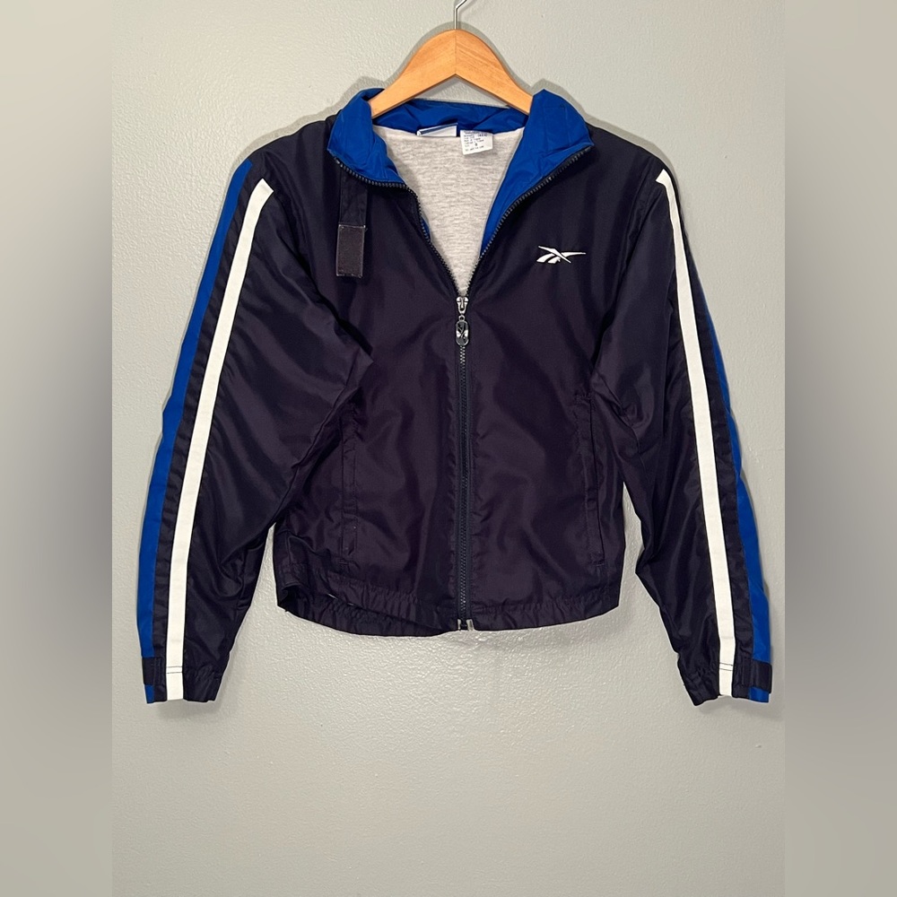 Vintage 90’s Reebok Track Jacket Size Small Women’s